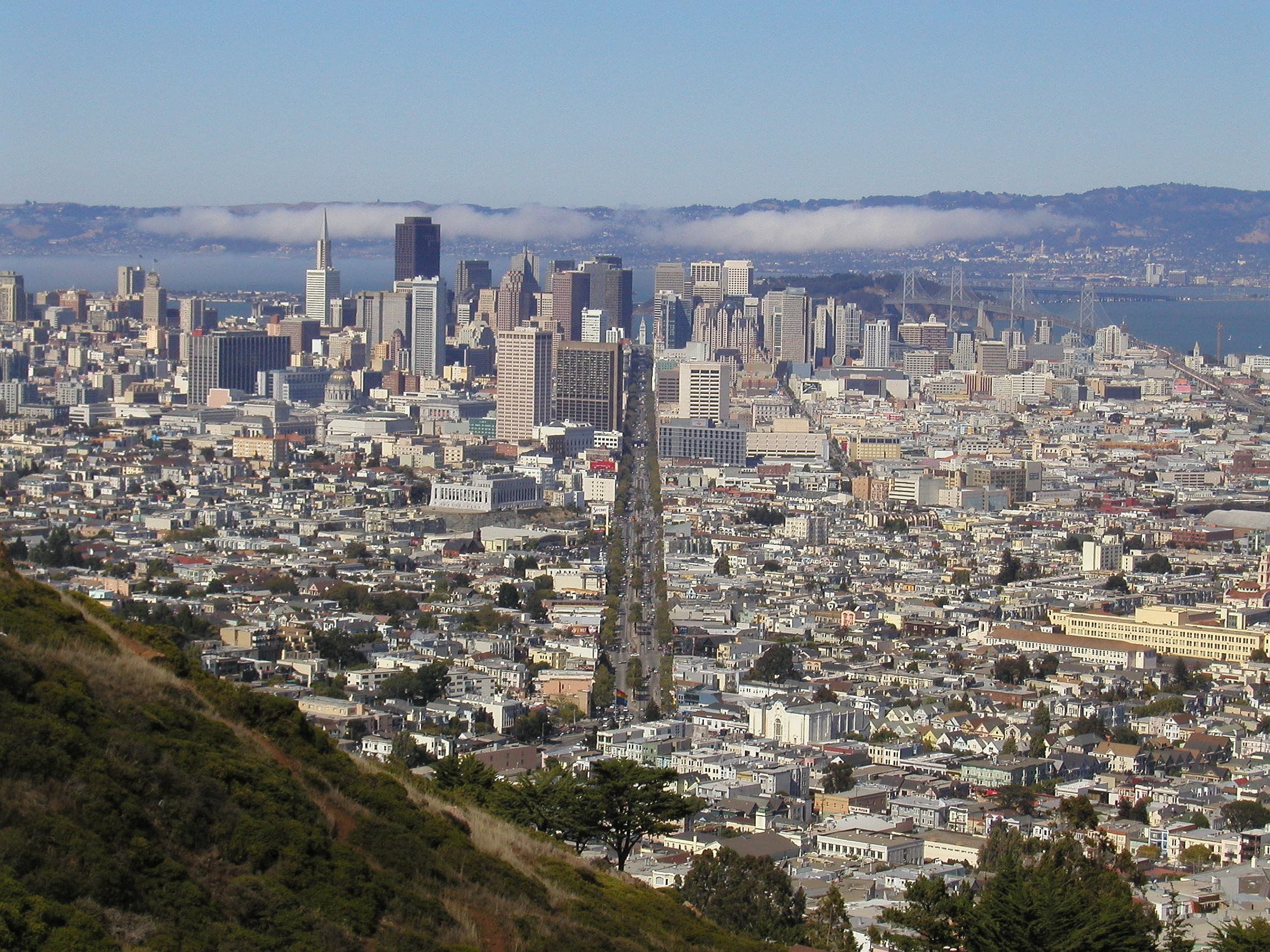 San Francisco cityscape representing local, real-world coverage